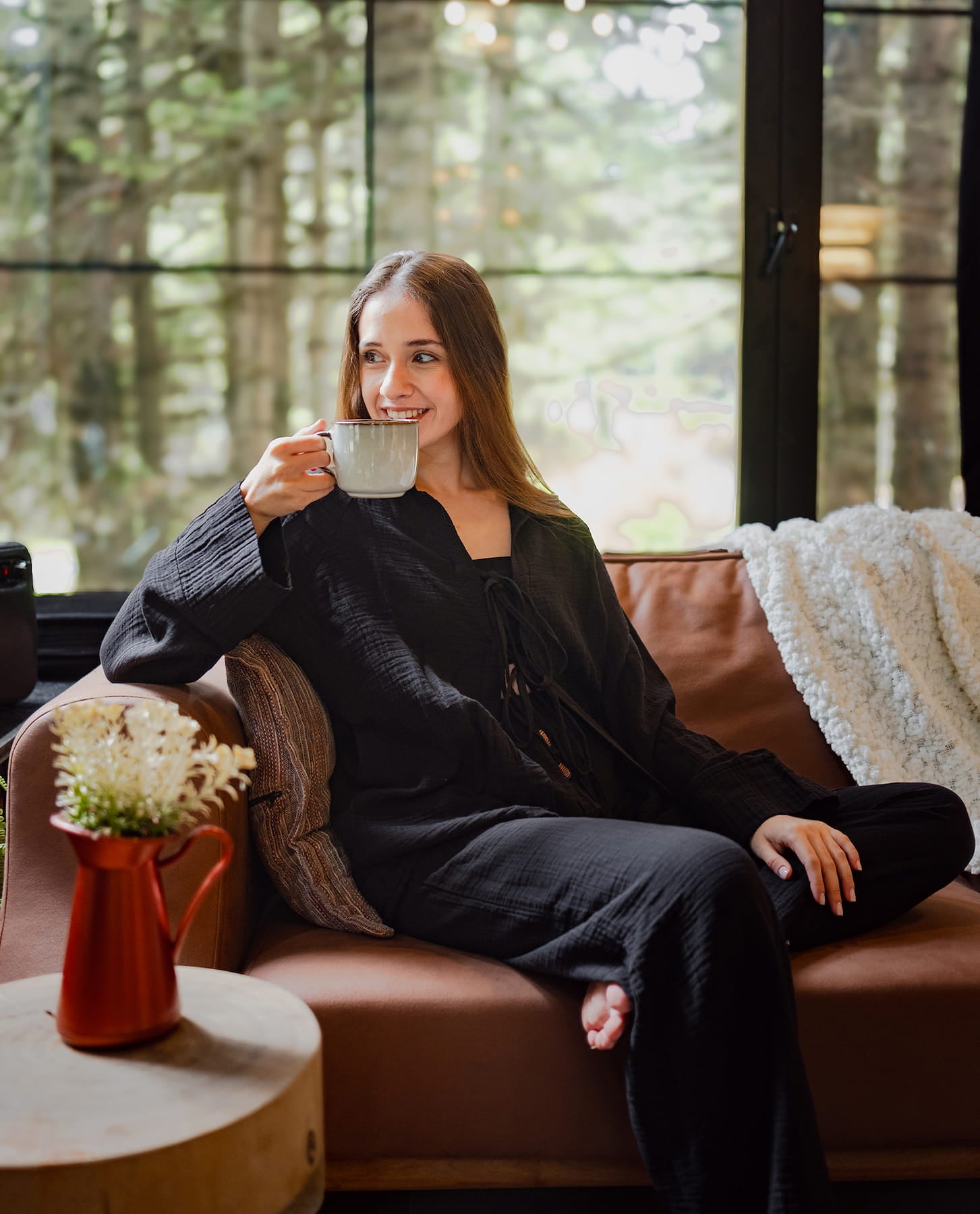 Black Loungewear Set