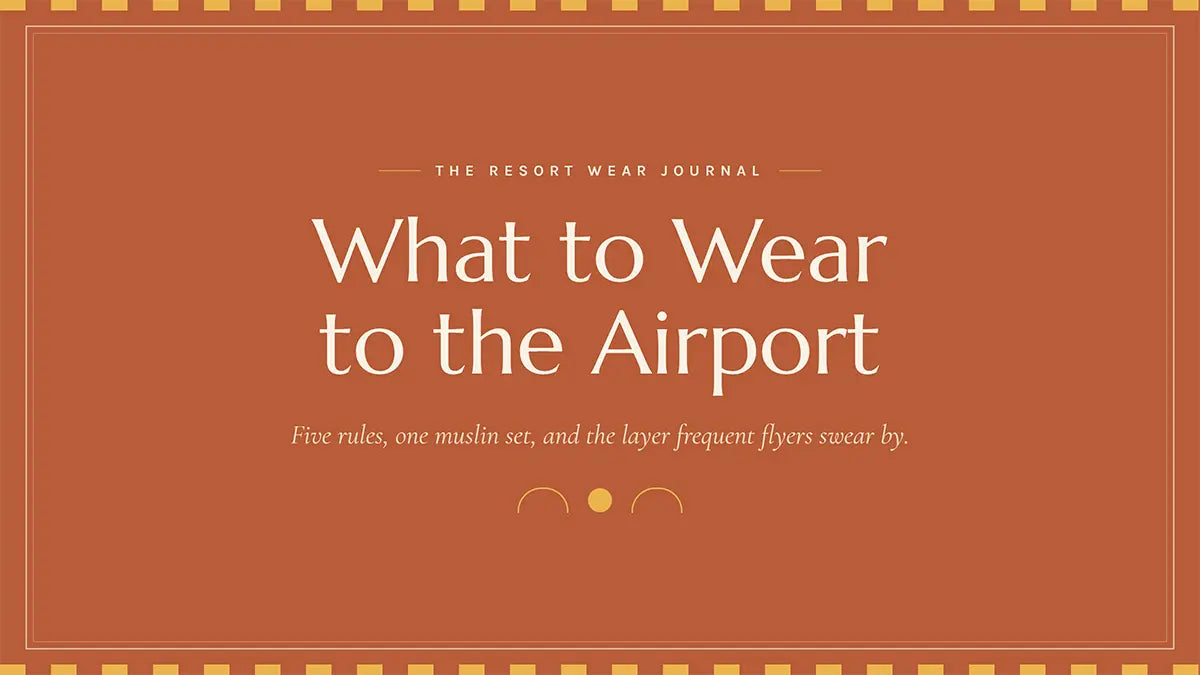 Airport Outfit Ideas: Travel Outfits That Actually Work in Transit