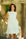 Woman wearing a line shift mini dress